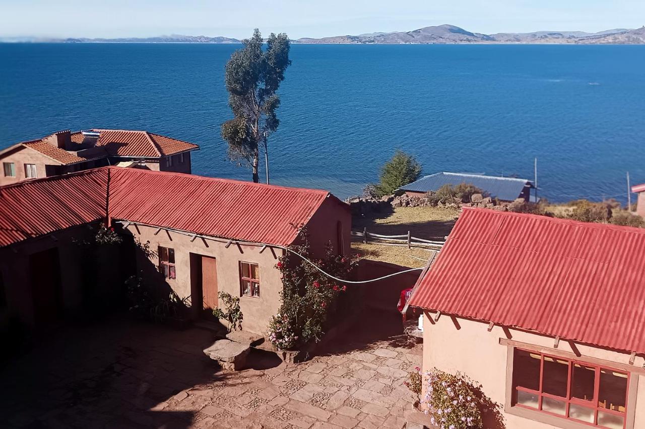 Hospedaje Rural La Florida En Llachon, Titicaca Puno Buitenkant foto