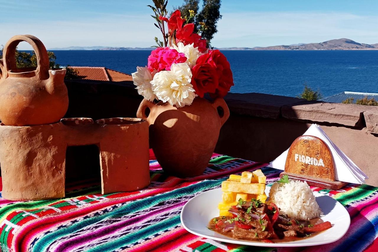 Hospedaje Rural La Florida En Llachon, Titicaca Puno Buitenkant foto