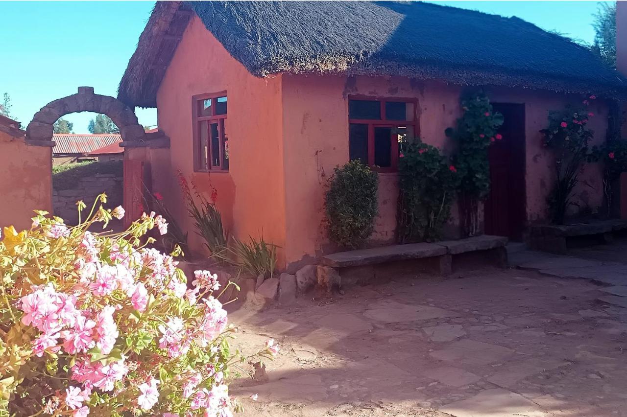 Hospedaje Rural La Florida En Llachon, Titicaca Puno Buitenkant foto