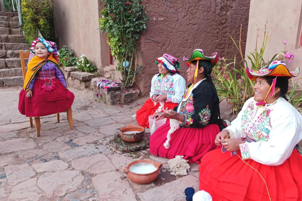 Hospedaje Rural La Florida En Llachon, Titicaca Puno Buitenkant foto