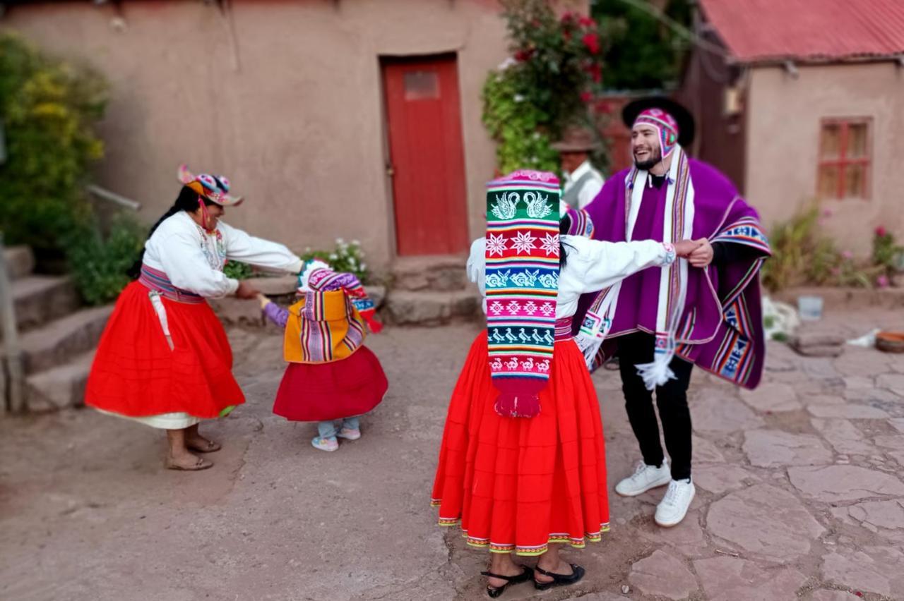 Hospedaje Rural La Florida En Llachon, Titicaca Puno Buitenkant foto