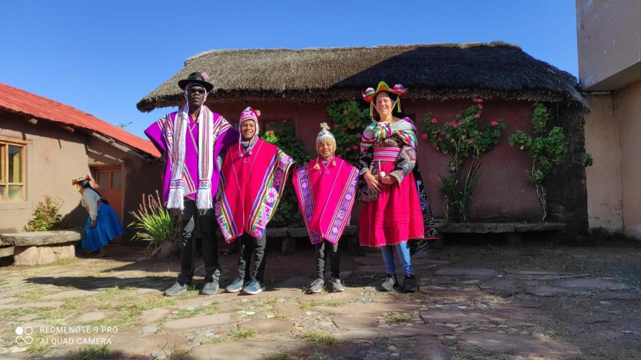 Hospedaje Rural La Florida En Llachon, Titicaca Puno Buitenkant foto